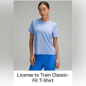 Lululemon License to Train Shirt